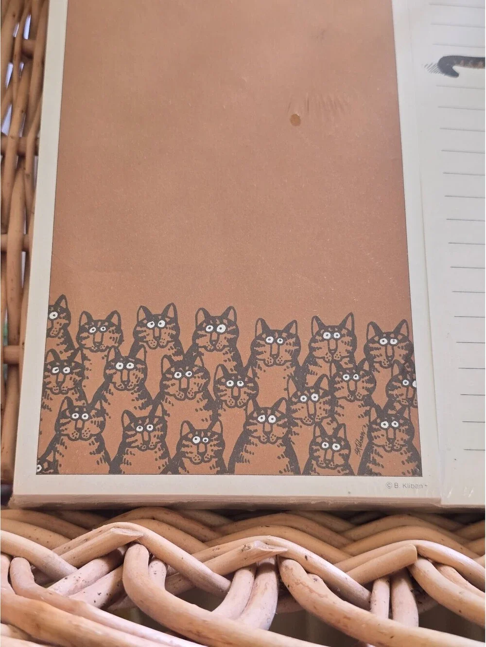 Kliban Cat Note Pads 1 Note Pad 1 List Pad Brand New